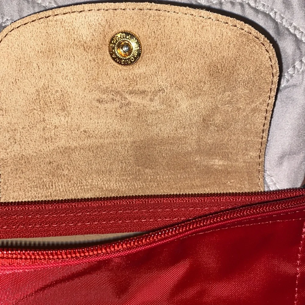 Longchamp Medium Le Pliage - Red - Picture 4 of 10
